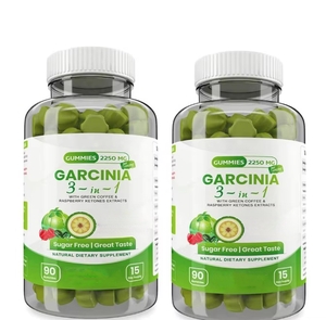 Лидер продаж, веганские мармеладки <span class=keywords><strong>Garcinia</strong></span> Cambogia без сахара для взрослых для тех, кто ищет более здоровый образ жизни - Product Image 1