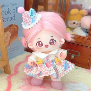 Muñeco de peluche suave personalizado de 20cm de Anime KPOP Idol, tela supersuave de dibujos animados, doce <span class=keywords><strong>constelaciones</strong></span>, muñeco de peluche de algodón desnudo - Product Image 2