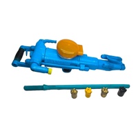 Perforatrice pneumatique YT29A REALON/OEM à haute efficacité de forage, avec pied pneumatique portatif pour utilisation en exploitation minière, compatible avec compresseur d'air
