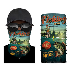 Personalizado multifuncional Ocean <span class=keywords><strong>Fish</strong></span> ciclismo pesca cara cuello polaina Unisex tubo sin costuras impresión Digital <span class=keywords><strong>Bandana</strong></span> poliéster - Product Image 2