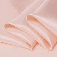 8mm Pure Soie 45 "Largeur Tissu Teint Uni 100% Mulberry Soie Habotai Tissu Soie Habutae Tissu pour Doublure Tissu
