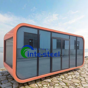 लक्जरी 20 फीट/40 फीट विस्तार कंटेनर मॉड्यूलर प्रीफैब छोटे घरों में छोटे सेब केबिन होटल कैस प्रीफैब - Product Image 4