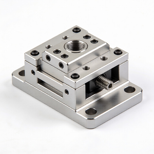 Service de fraisage CNC sur mesure, base de fixation modulaire en aluminium haute précision pour équipement d'automatisation - Product Image 3