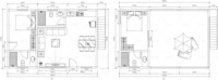 Villa de luxe à deux étages en conteneur à Barbade, maison préfabriquée, petit bureau en conteneur