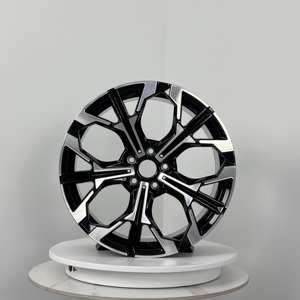 Cerchi Auto 19x8 ET25 5x112 Hub 66.56 <span class=keywords><strong>Grigio</strong></span> Canna di Fucile con Faccia Lavorata Compatibili con <span class=keywords><strong>Audi</strong></span> <span class=keywords><strong>Q5</strong></span> - Product Image 2