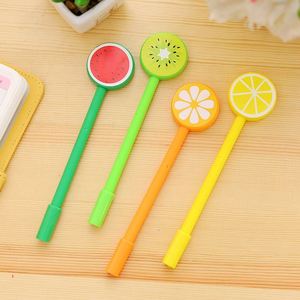 Fruit-shaped Plastic Gel <b>Pen</b> with Customized Colors Blue Logo Promotional Advertising Gift <b>Pens</b> for Children Wholesale Events - Product Image 4