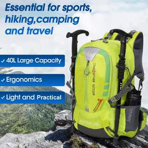 Échantillon gratuit de sacs à dos pour ordinateur portable et randonnée pour hommes, sacs de voyage personnalisés de haute qualité et durables pour une variété d'activités de plein air - Product Image 5