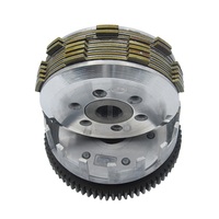 Ensemble d'embrayage renforcé pour motos CG250-6, colonnes et 7 pièces en fer ajouré à gros trous