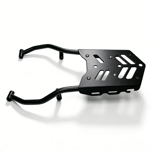 Nouveau porte-bagages arrière et support de top case en aluminium et acier noir pour <span class=keywords><strong>moto</strong></span> <span class=keywords><strong>Yamaha</strong></span> Tenere 700 <span class=keywords><strong>T7</strong></span> XTZ Dual Sport - Product Image 4