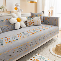 Sarung Sofa Reclining Harga Pabrik, Penutup Sofa Double-seat Universal, Bahan Polyester Spandex Elastis dan Tahan Lama