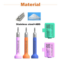 Smart UHF Logistics Container RFID Lock Seal Tamper Evident Serrure électronique Pin-type Steel Bar Security E-seal