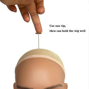 Tête de mannequin <span class=keywords><strong>pour</strong></span> perruque avec visage carré, tête de poupée en PVC <span class=keywords><strong>pour</strong></span> femme avec eye-liner blanc, tête de mannequin glamour <span class=keywords><strong>pour</strong></span> l'affichage de perruques - Product Image 2