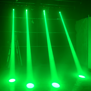 Mini Cabeza Móvil LED de 150W con 18 Prismas Giratorios y Control DMX512 para Efectos de Escenario de DJ en Bares y Discotecas - Product Image 4