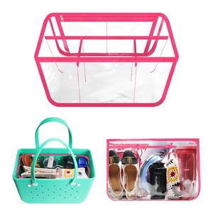 Clear <b>Beach</b> Bag Organizer for Bogg Bag <b>Accessories</b> Compatible with Bogg Bag XL PVC <b>Beach</b> Tote HandBags Insert Divider Pouch - Product Image 1
