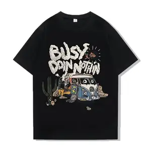 Black Cartoon Pictures The Latest Design Is Men'S Short Shirts Y2K t-shirt For Men Para Homens Louis