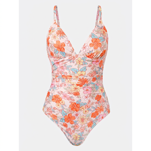 Custom Women One Piece Swimsuit Beachwear Sport Swimwear Ladies Girls Swimming <b>Bodysuit</b> Bathing Suits Breathable Custom - Product Image 1