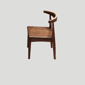 Silla Moderna de Madera para Sala de Estar, Respaldo Sólido, Diseño Ergonómico, Muebles para el Hogar, para Pisos Duros - Product Image 4