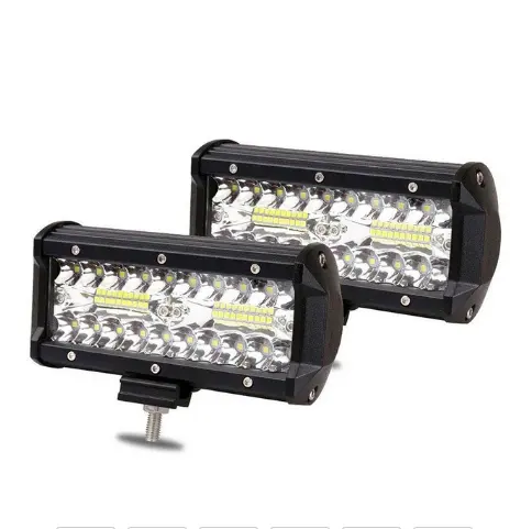 4x7 SUV 안개등 12V 24V 헤드 라이트 ATV LED 바 200W 7in 자동차 Led 작업 라이트 바 오프로드 보트 트랙터 트럭