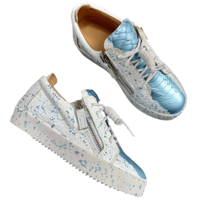 Sneakers di Lusso di Alta Qualità per Uomo, Scarpe Casual in Vera Pelle per Donna, Scarpe Sportive da Tennis Marca GZ, Mocassini ZIP 35-48 0337 - Product Image 5