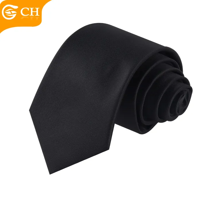Marca China al por mayor uniforme importación negro rojo azul corbata para hombres colorido personalizado regalo conjunto corbata