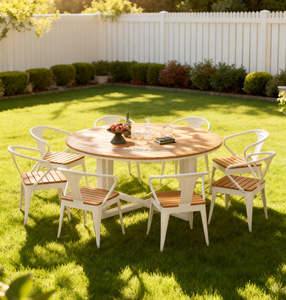 Fabriek Groothandel Moderne Eenvoudige Waterdichte Zonnebrandcrème Restaurant Patio Eettuin Buitentafel - Product Image 3