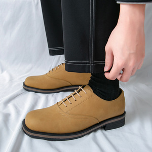 Nouvelles Chaussures Habillées en Cuir à Lacets pour Hommes Grande Taille Printemps & Automne 2026 – Tendance et Élégantes - Product Image 1