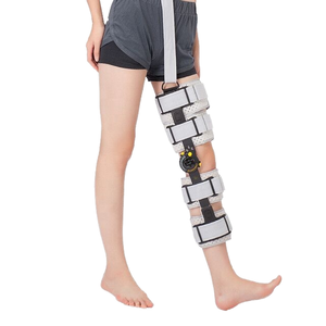 HKJD Genouillère <span class=keywords><strong>Articulée</strong></span> Réglable Soutien Orthopédique Genou <span class=keywords><strong>Ligament</strong></span> Rom Articulé Genouillère Antidémarrage - Product Image 3