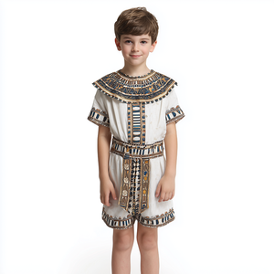 <span class=keywords><strong>Disfraz</strong></span> de Reina <span class=keywords><strong>Egipcia</strong></span> Antigua para Niños, Conjunto Estampado de Poliéster para Fiestas y Actuaciones - Product Image 1