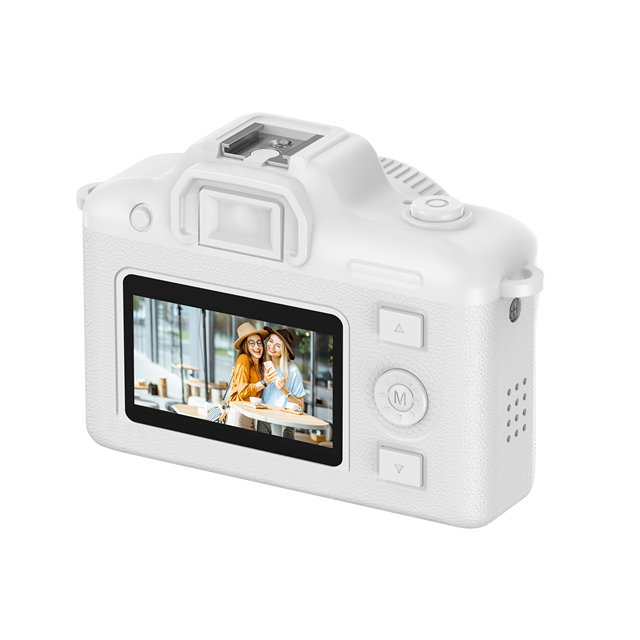 DC30 Metal Mini Camera 2MP CMOS Sensor MicroSD Support 1080P Video LED Wide Angle Button Digital Camera 0.96" IPS LCD WiFi