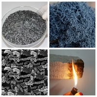 Graphite expansé de qualité supérieure 80 mesh : Volume d'expansion supérieur pour les revêtements ignifuges