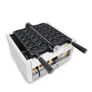 Kore yumurta ekmek makinesi aperatif yuvarlak waffle makinesi