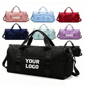 Sac de voyage pour femme personnalisable avec logo d'usine XDH066, sac de sport imprimé, sac de gym promotionnel, sac de voyage personnalisé avec logo - Product Image 1