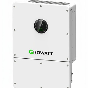 อินเวอร์เตอร์ Growatt 15kw แบบเชื่อมต่อระบบไฟฟ้าสาธารณะ สามเฟส AC-DC สำหรับระบบกักเก็บพลังงานแสงอาทิตย์ภายในบ้าน - Product Image 1