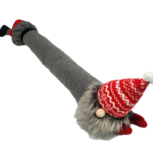 Personnalisé Tissu Gris Gnome de Noël Butée de <span class=keywords><strong>Porte</strong></span> Long <span class=keywords><strong>Corps</strong></span> Sable Gnome En Peluche Décor <span class=keywords><strong>Porte</strong></span> Fenêtre <span class=keywords><strong>Garde</strong></span> Bouche - Product Image 1