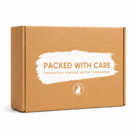 Boîte d'emballage en carton ondulé personnalisée avec logo imprimé, emballage plat, boîte en carton découpée, boîte à expédition en kraft pliable