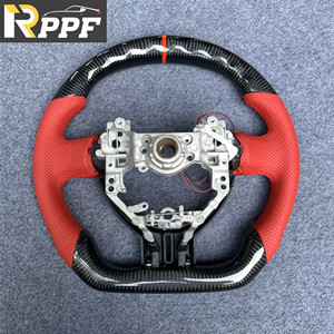 Volante de Fibra de Carbono Real con Luz LED para <span class=keywords><strong>Toyota</strong></span> <span class=keywords><strong>86</strong></span> 2013 2014 2015 2016, Fabricación de Primera Calidad - Product Image 3