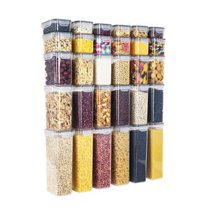 <span class=keywords><strong>Rubbermaid</strong></span> Lot de 30 pièces d'articles de <span class=keywords><strong>cuisine</strong></span> carrés en verre Accessoires de <span class=keywords><strong>cuisine</strong></span> par injection Ensemble de récipients de stockage des aliments pour le stockage - Product Image 5