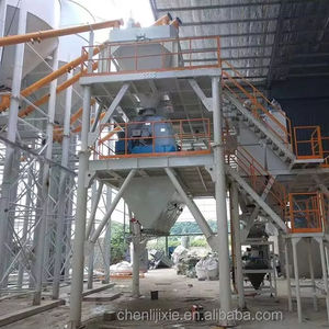 خط إنتاج ملاط جاف خاص مدمج وفعال من حيث التكلفة لجميع أنواع التركيبات مع تصميم وحدات - Product Image 1