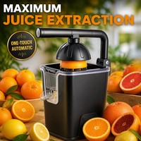 Groothandel elektrische citruspers met aangepaste logo, 2 afneembare kegels, ABS, makkelijk schoon te maken, lage minimale bestelhoeveelheid, rechtstreeks van de fabriek