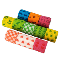 Elastisches Selbstklebendes Athleten-Tape Kohäsive Bandage für Gelenk- und Muskelunterstützung Volleyball Basketball Laufen Fitness