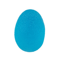 Balle de préhension en forme d'œuf à haute élasticité pour l'entraînement des mains et le soulagement du stress, massage des doigts, sensation gelée, TPE 45g
