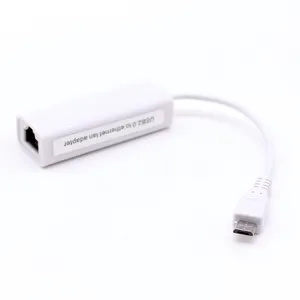 RTL8152B חיצוני USB Wired Ethernet רשת כרטיס מתאם RJ45 Lan מיקרו USB כדי Ethernet מתאם עבור Win XP/7/8/10 MacBook