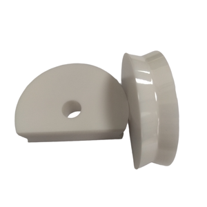 Verschleiß feste Zirkonoxid-Keramikteile mit gebogener Oberfläche Korrosions beständiger Zirkonoxid-Keramik ring mit hoher Zähigkeit - Product Image 1