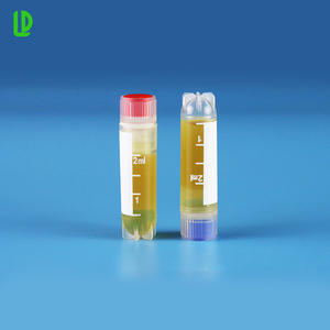 Cryotubes 2 ml kleine plastic vials met schroefdop voor laagtemperatuur monsteropslag in wetenschappelijke onderzoekscentra - Product Image 3