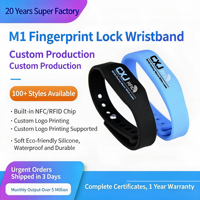 Wasserdichtes 13,56MHz EM4305 1K NFC Silikon-Armband Verstellbares RFID-Armband mit QR-Code für Bargeldlose Zahlung, Wasserpark und Fitness-Studio