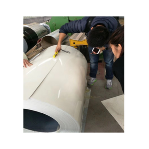 PPGL 미리 도장 된 갈값 코일 스틸 풀 하드 G550 S350GD RAL 컬러 냉간 압연 벤딩 용접 서비스 절단 가능 - Product Image 4