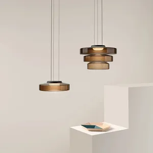Lustre de <span class=keywords><strong>plafond</strong></span> pour îlot de cuisine, abat-jour en verre vert, lustres de salle à manger, luminaire suspendu en verre moderne, éclairage suspendu - Product Image 1