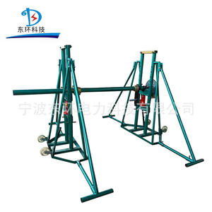 Grand support de pose de câbles en alliage d'aluminium, conception de portique vertical avec frein à disque hydraulique pour une gestion efficace des câbles - Product Image 5