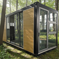 Meilleures ventes Vente directe Mini-maison conteneur 20 pieds, portable, modulaire, écologique, pour camping, installation facile, en kit