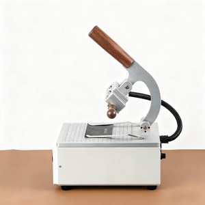 Electric Electric <b>Leather</b> Stamping Engraving Manual <b>Leather</b> Embossing Hot Foil Stamping Machine - Product Image 3